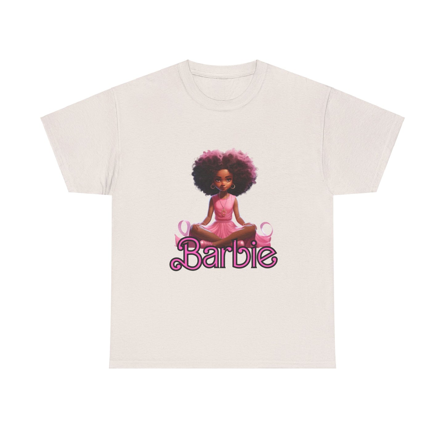 Unisex Barbie Heavy Cotton Tee - 100% Cotton Classic Fit T-Shirt